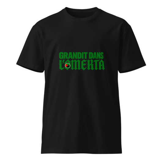 T-shirt Grandit dans l'Omerta – Martinique (Noir)