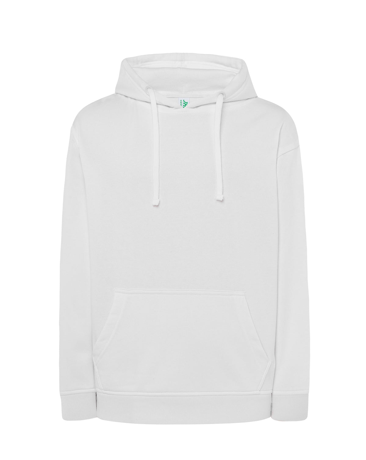 Sweat col rond blanc à personnaliser – vue de face